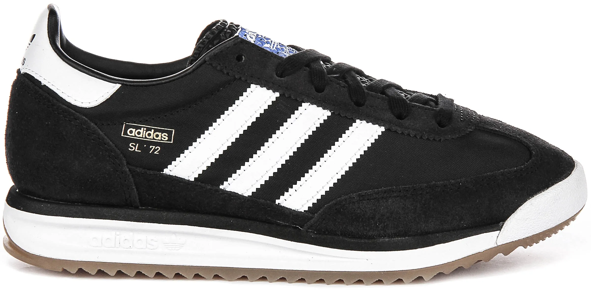 Adidas SL 72 RS Trainers In Black White Shoes Adidas