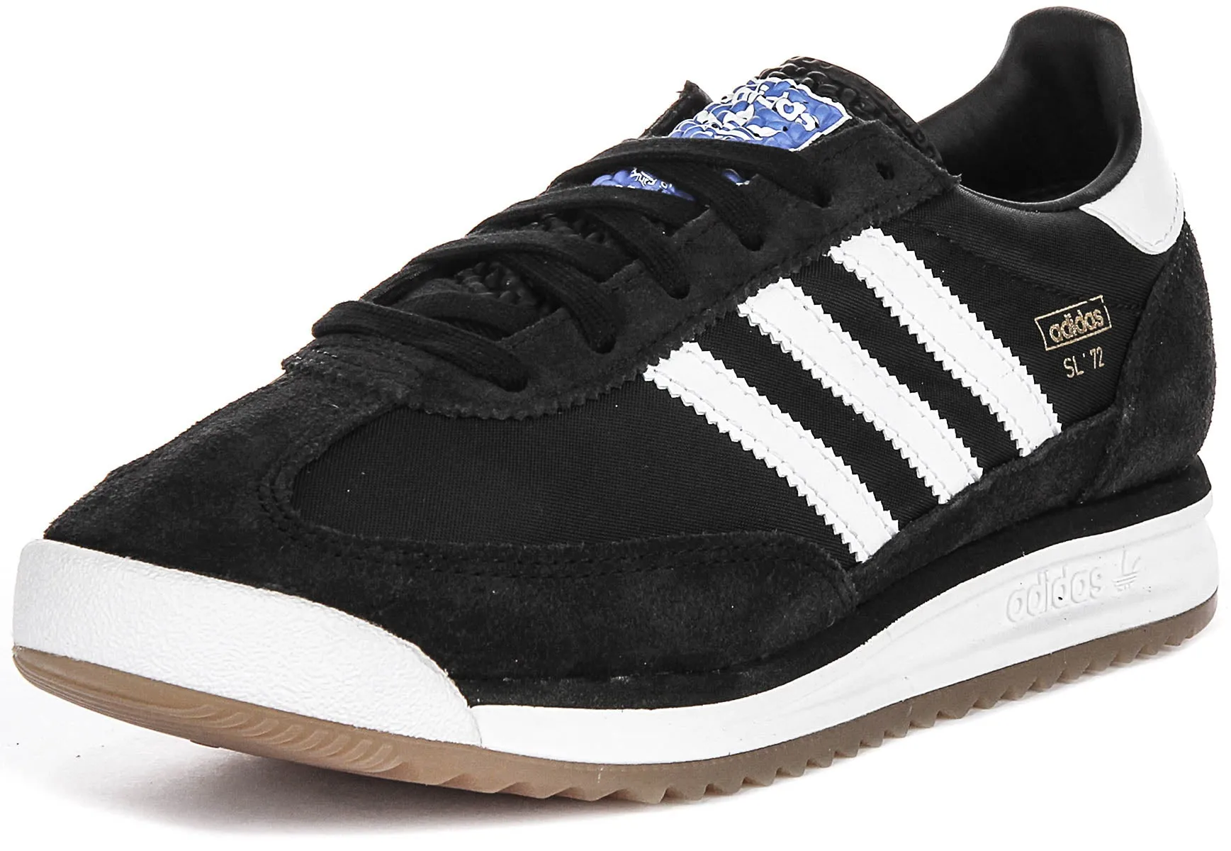 Adidas SL 72 RS Trainers In Black White Shoes Adidas