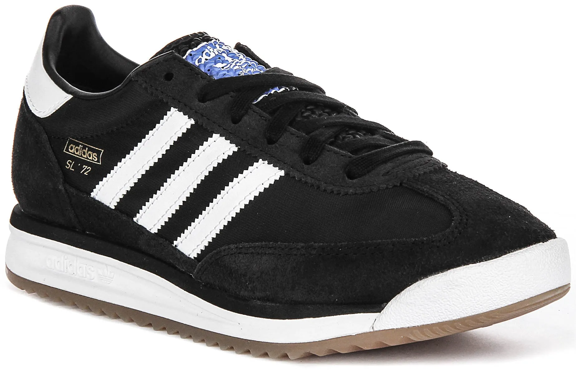 Adidas SL 72 RS Trainers In Black White Shoes Adidas