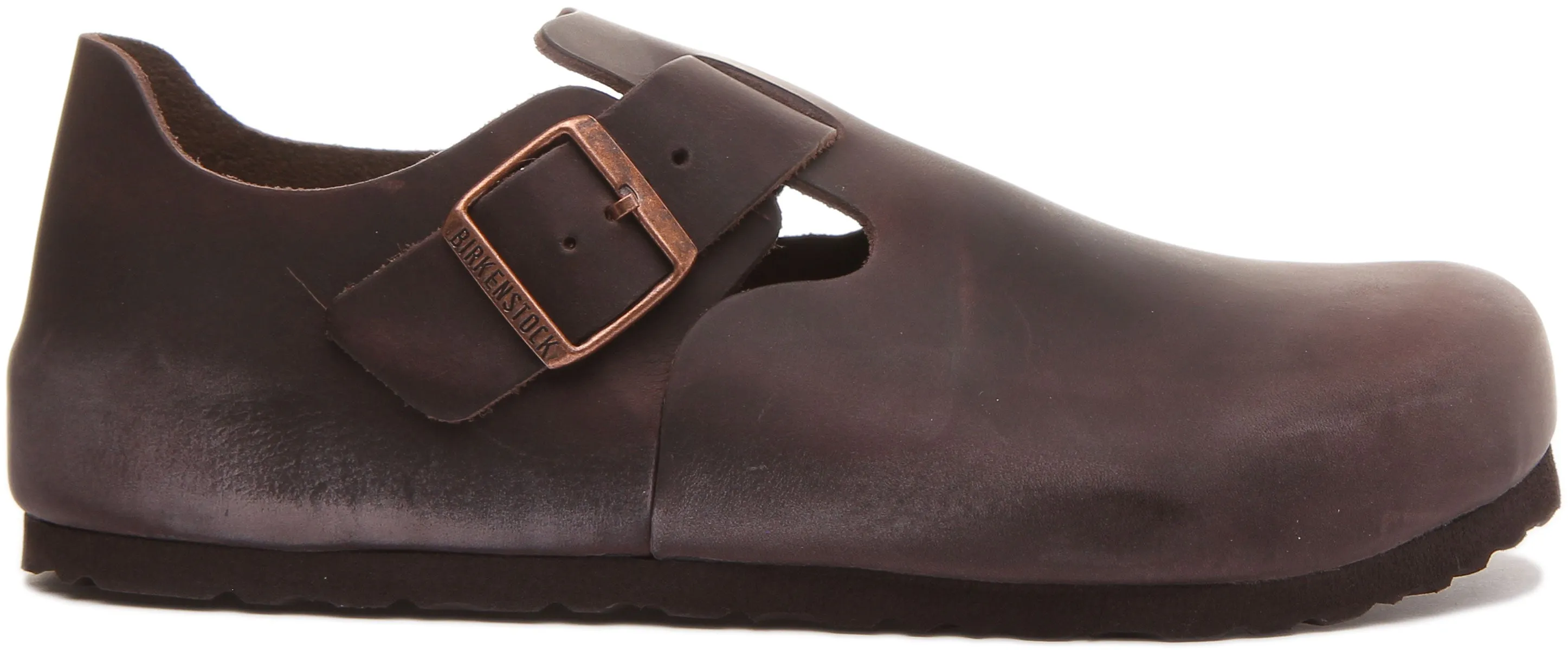 Birkenstock London Bs In Dark Brown For Men | Regular Fit Shoes Birkenstock