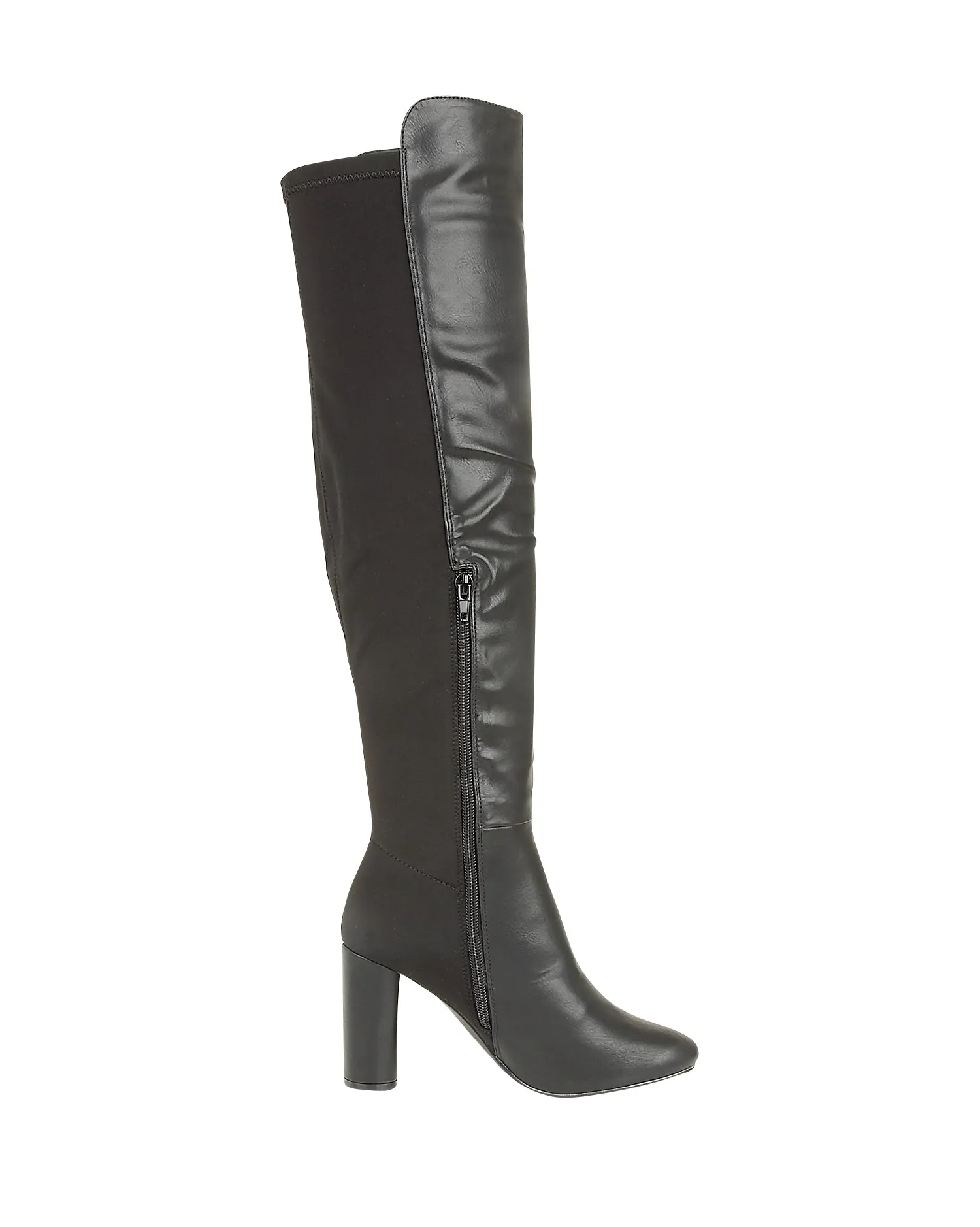 Black Pu Boots