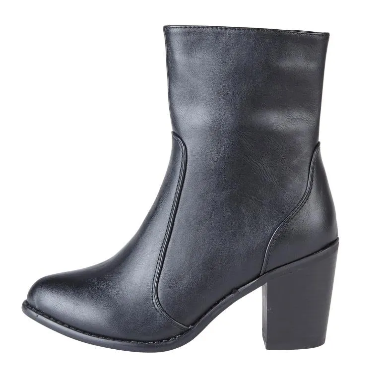 Black Pu Boots