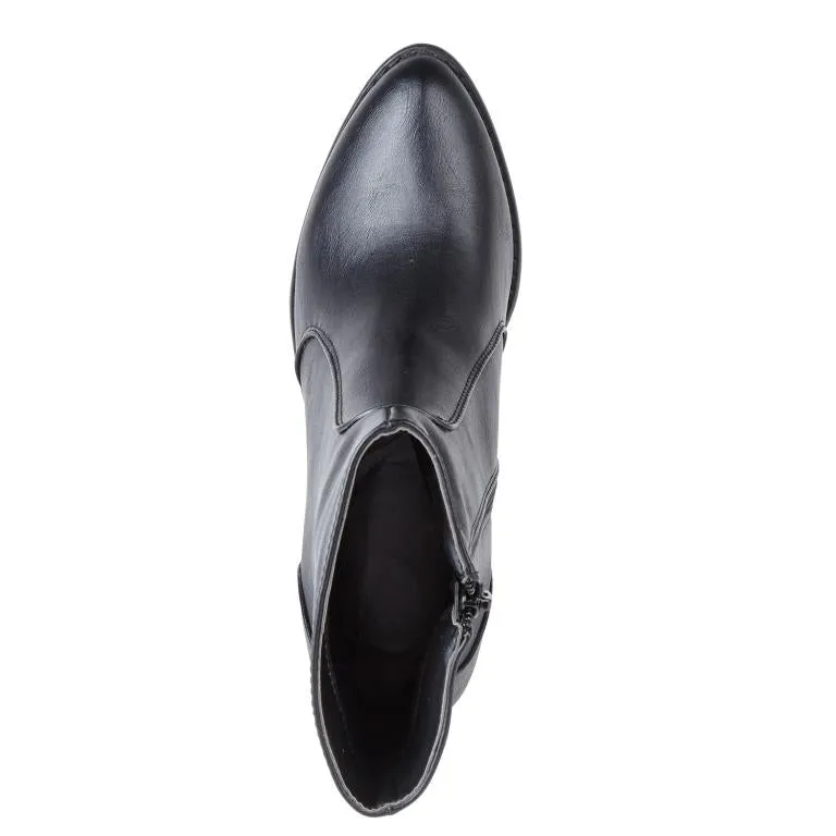 Black Pu Boots