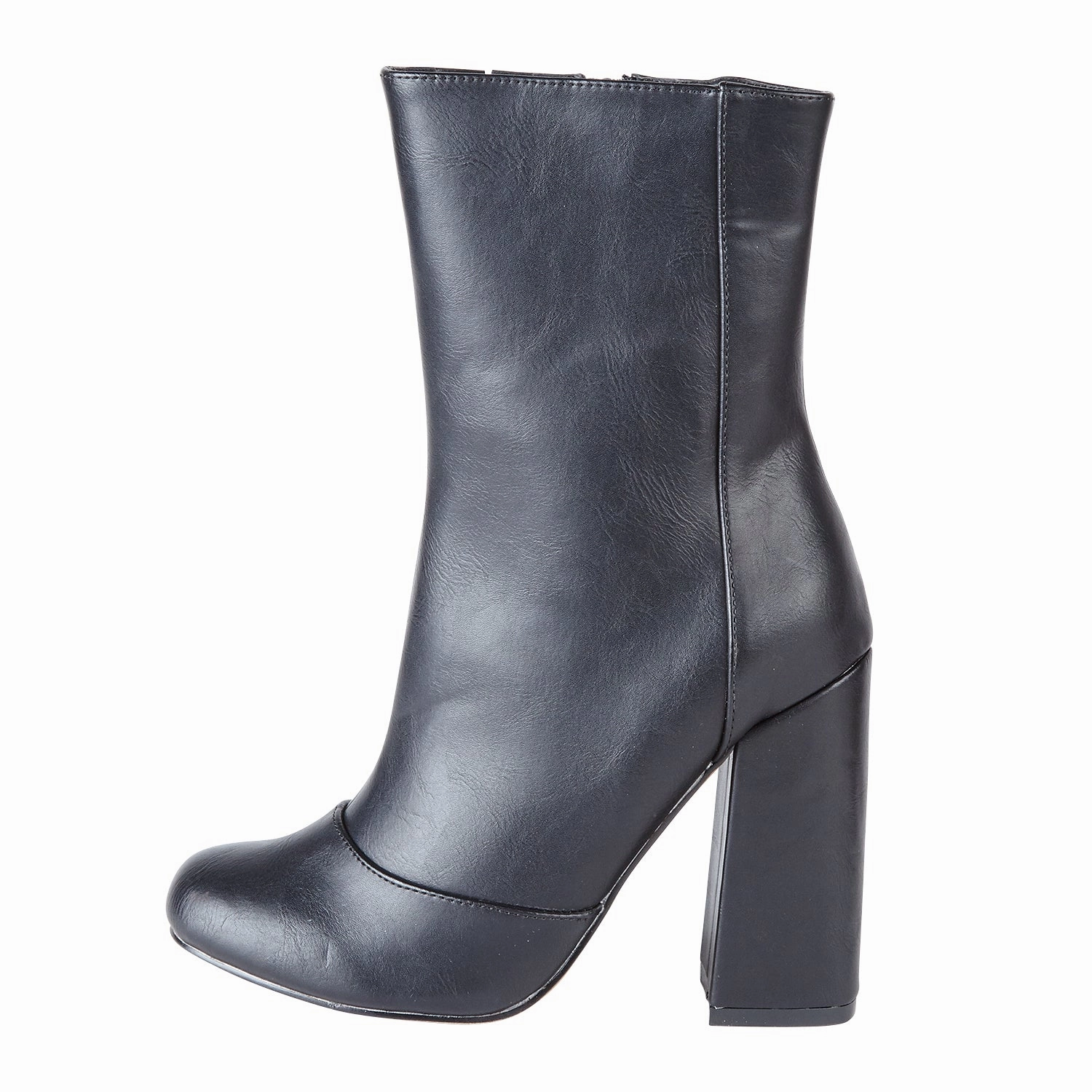 Black Pu Boots