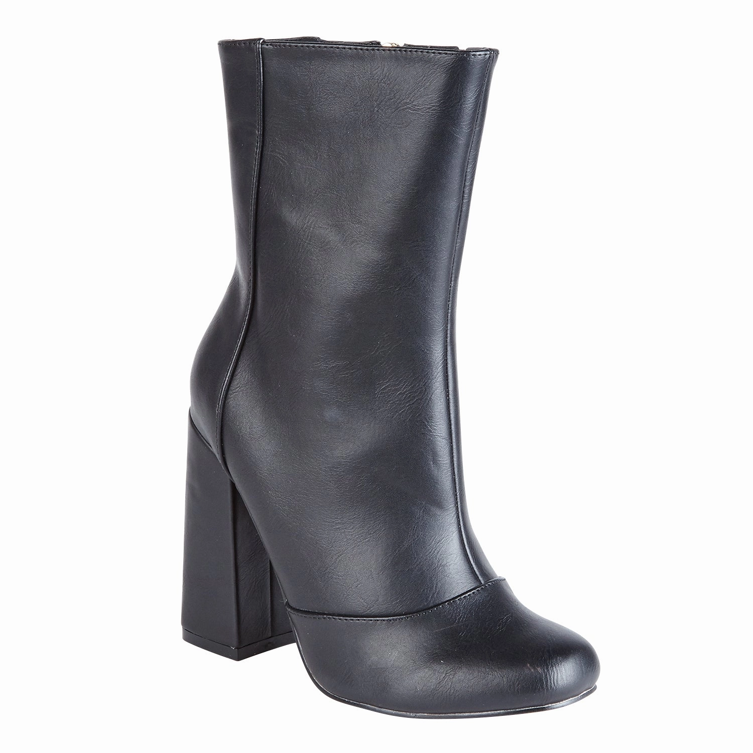 Black Pu Boots