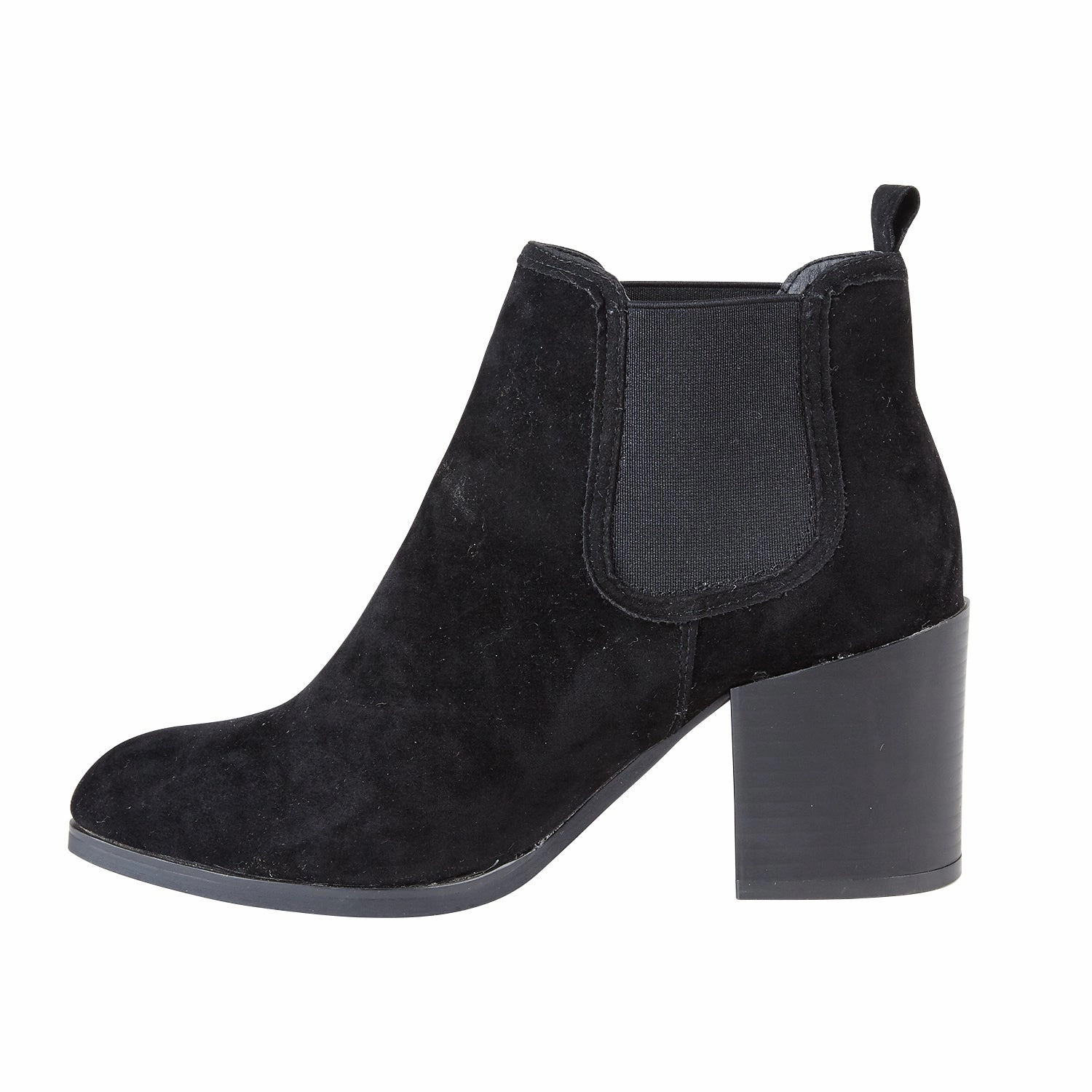 Black Suedette Boots
