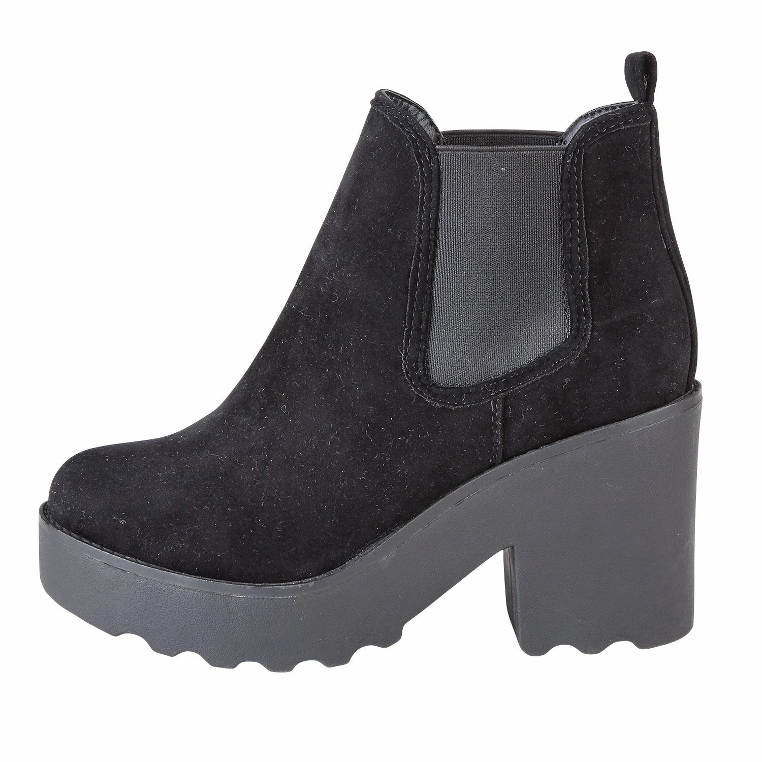 Black Suedette Boots