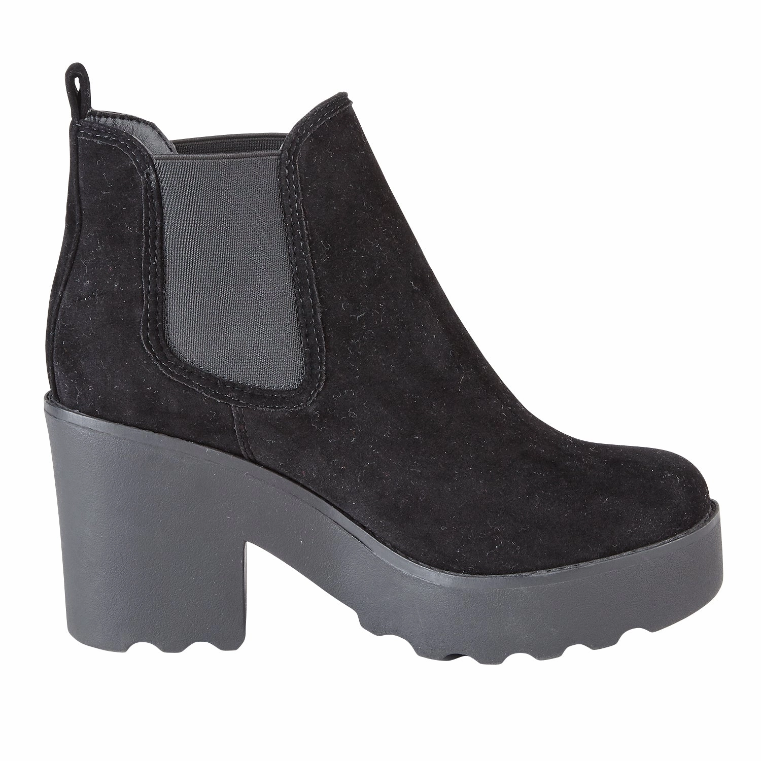 Black Suedette Boots
