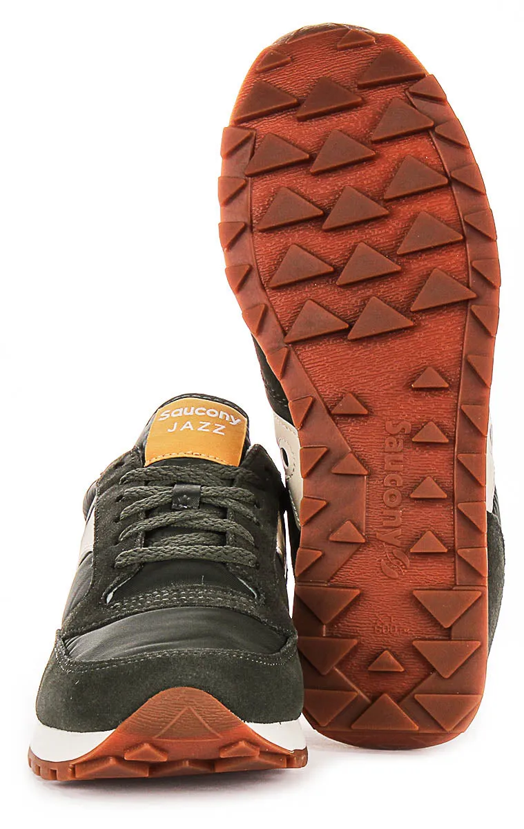 Saucony Jazz Original In Forest Green For Men Shoes Saucony