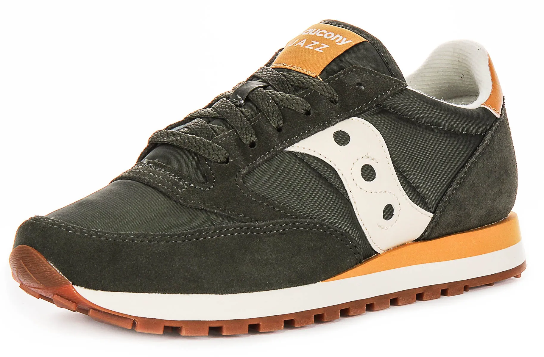 Saucony Jazz Original In Forest Green For Men Shoes Saucony