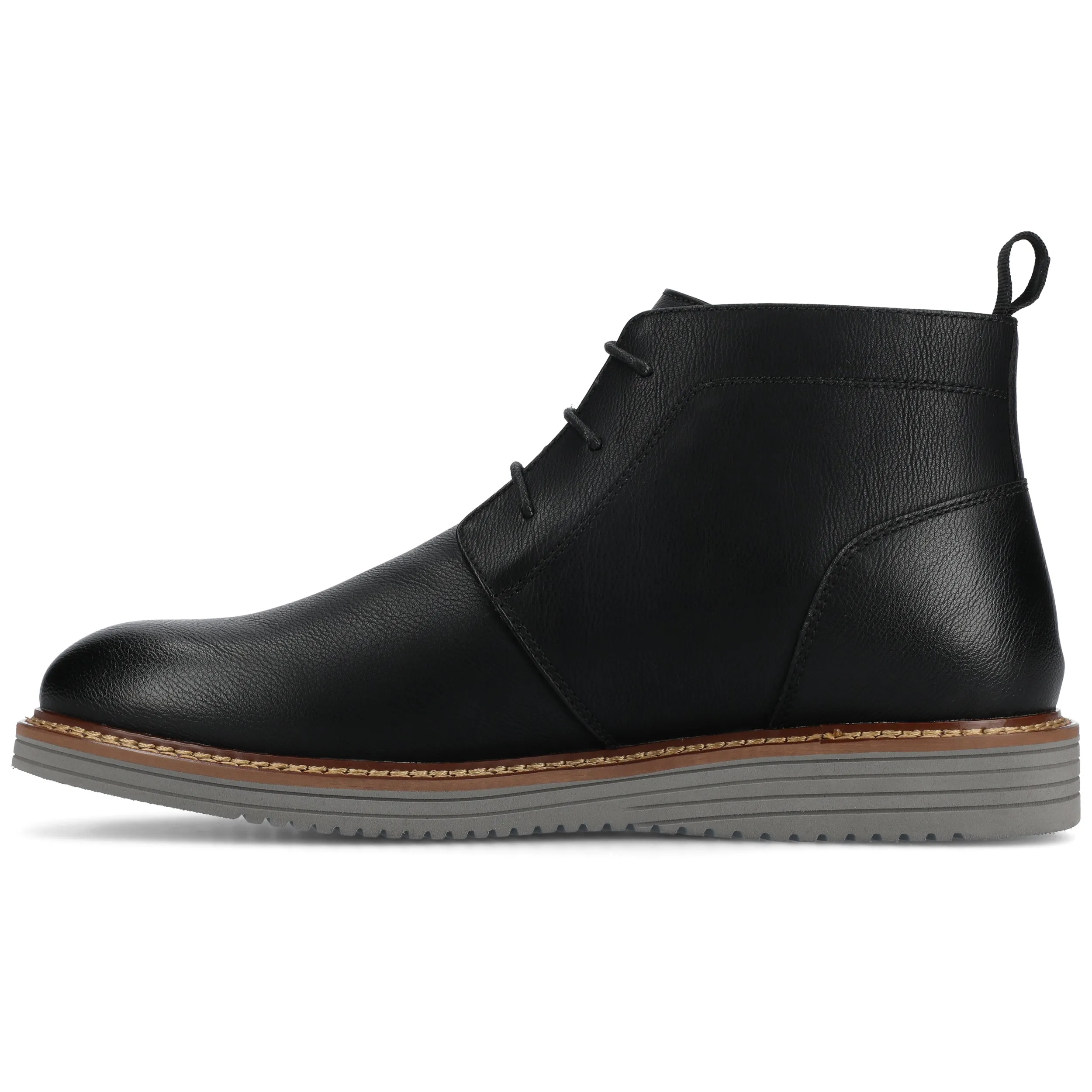 Vance Mens Stratton Medium and Wide Width Plain Toe Casual Chukka Boot
