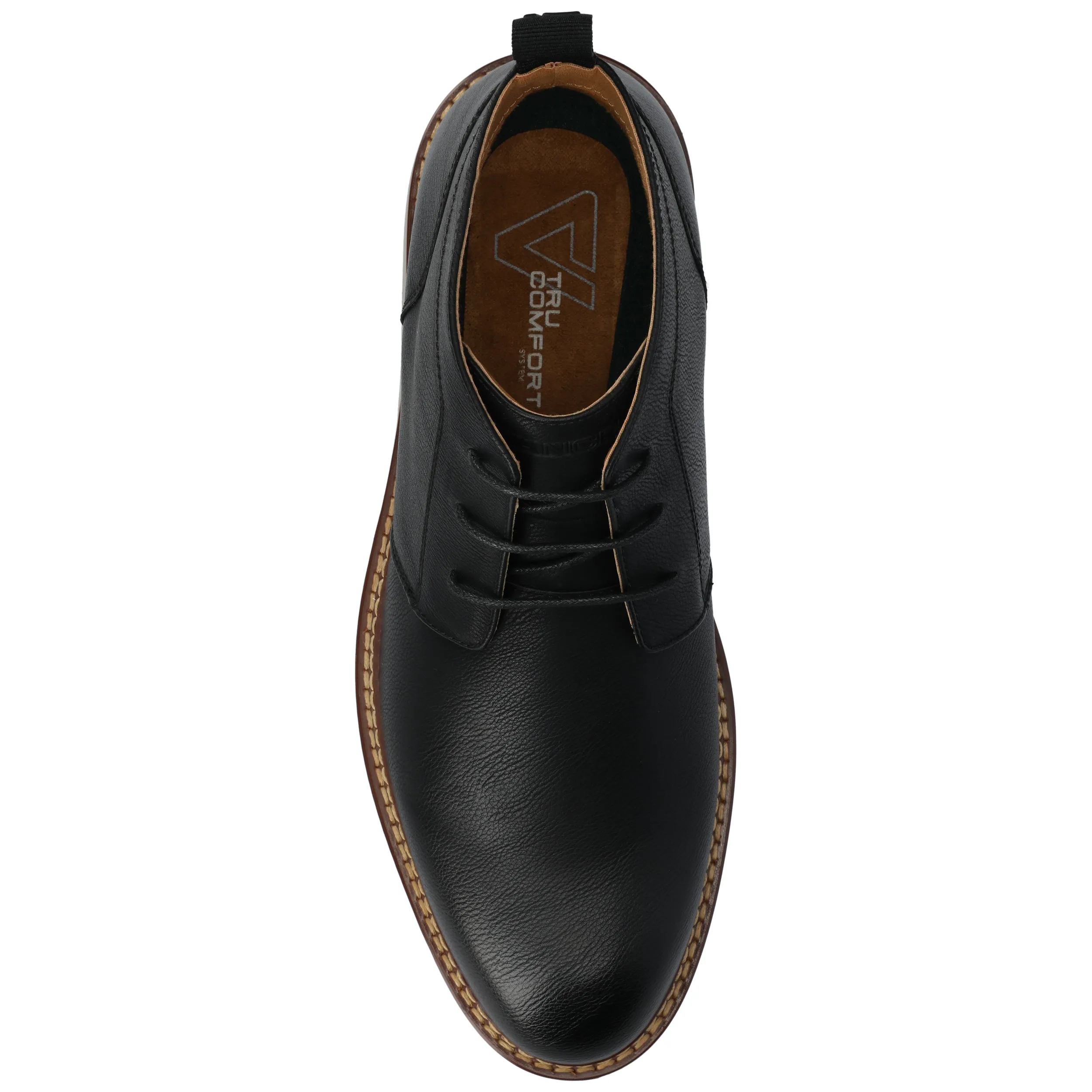 Vance Mens Stratton Medium and Wide Width Plain Toe Casual Chukka Boot