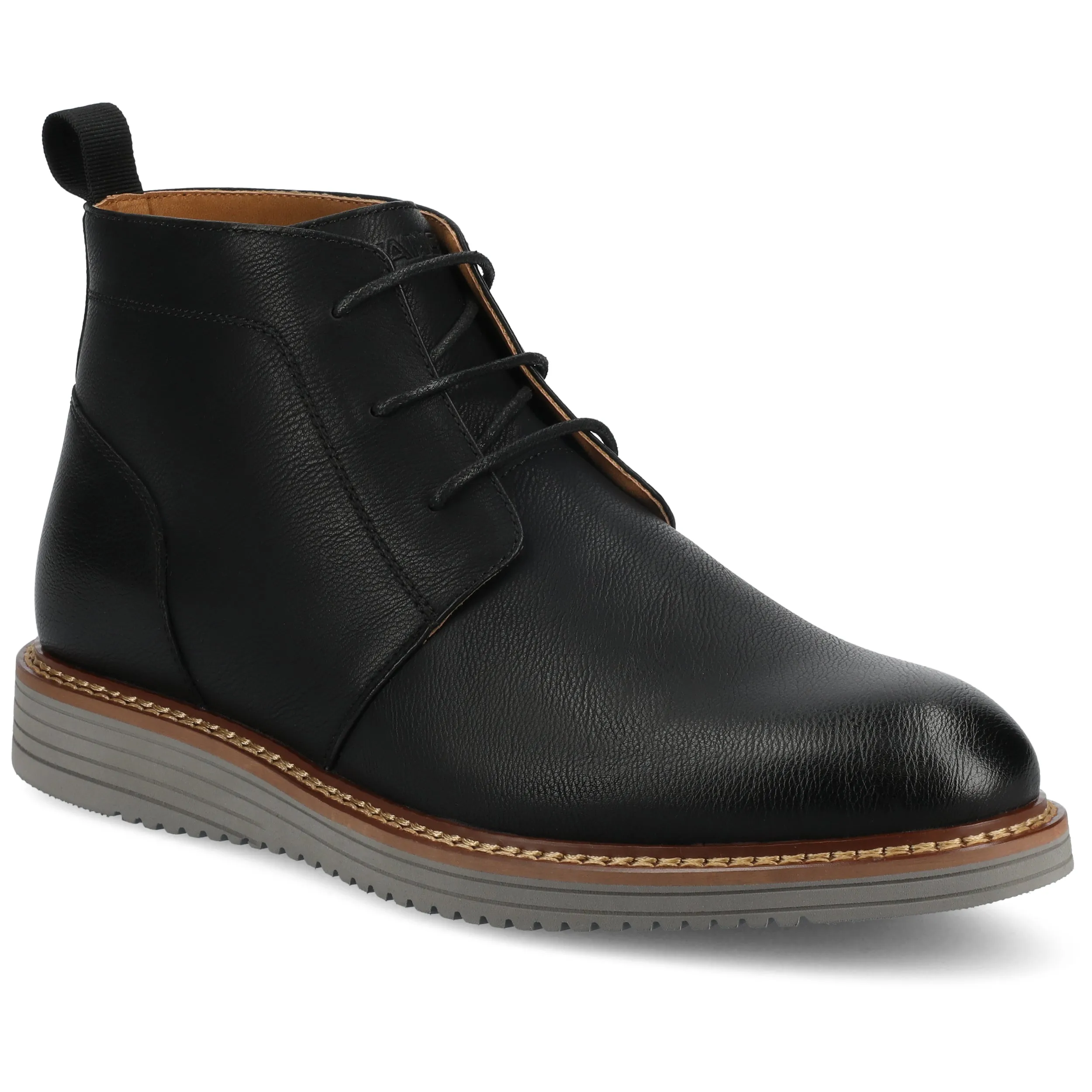 Vance Mens Stratton Medium and Wide Width Plain Toe Casual Chukka Boot