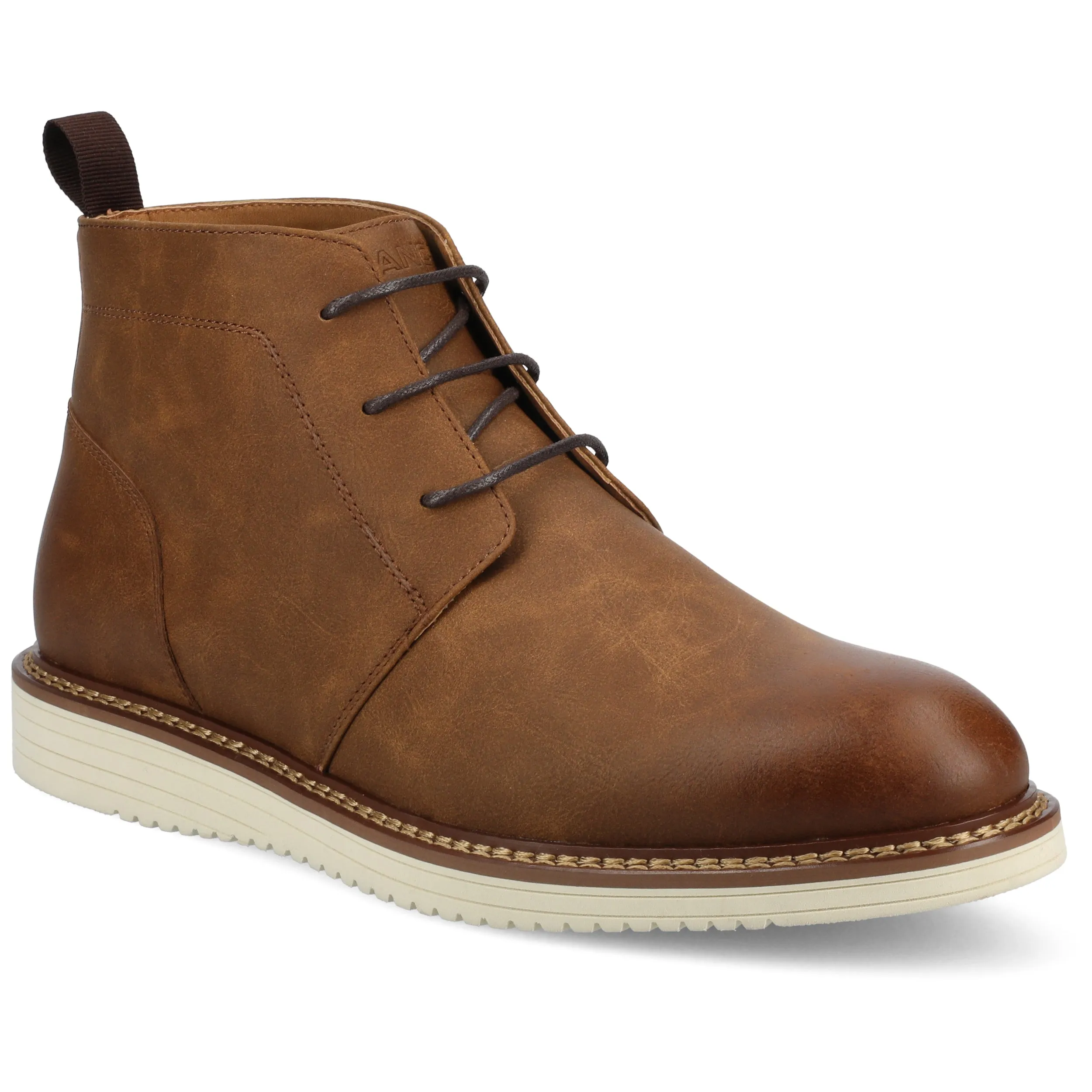 Vance Mens Stratton Medium and Wide Width Plain Toe Casual Chukka Boot
